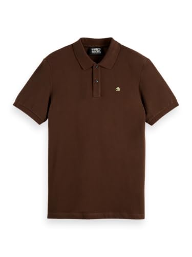 Scotch & Soda Men's Seasonal Core-Regular-Fit Polo Shirt, Demitasse 201, S Scotch & Soda Men's Seasonal Core-Regular-Fit Polo Shirt, Demitasse 201, S von Scotch & Soda