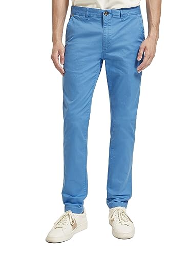Scotch & Soda Herren Mott Chino Hose, Rhythm Blue, 36-34 von Scotch & Soda