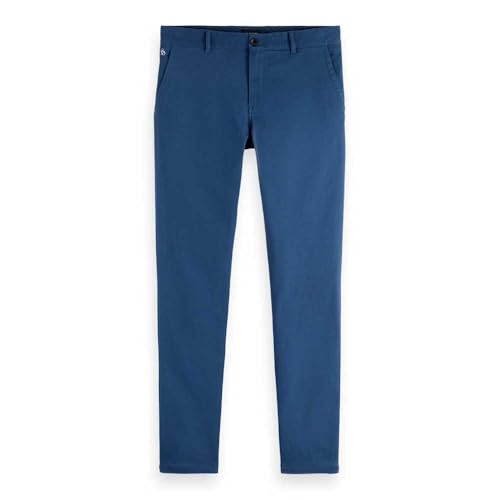 Scotch & Soda Herren Mott Chino Pant, Atlantic Blue, 32-32 von Scotch & Soda