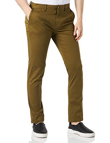 Scotch & Soda Herren Mott Super Slim Fit Contains Organic Cotton Hose, Army 0115, 30/34 von Scotch & Soda