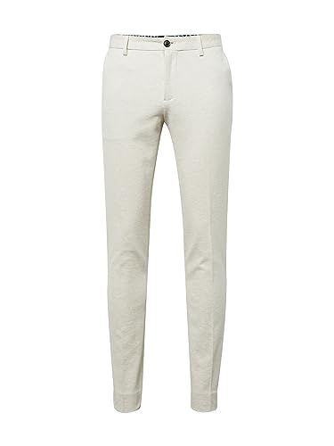 Scotch & Soda Herren Mott - Super Slim-fit Classic Yarn-dyed Chino Pants, Stone Melange 0621, 31W / 34L EU von Scotch & Soda