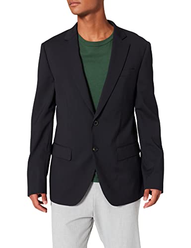 Scotch & Soda Herren Cool Wool Blazer, Blau (Night 58), 50 (Herstellergröße: L) von Scotch & Soda