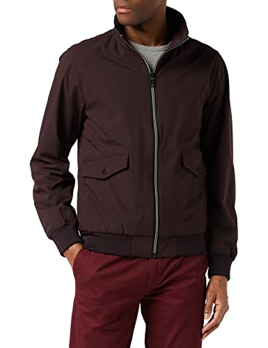 Scotch & Soda Herren Nylon-Harrington Bomberjacke, Violett (Bordeaubergine 3499), X-Large (Herstellergröße:XL) von Scotch & Soda