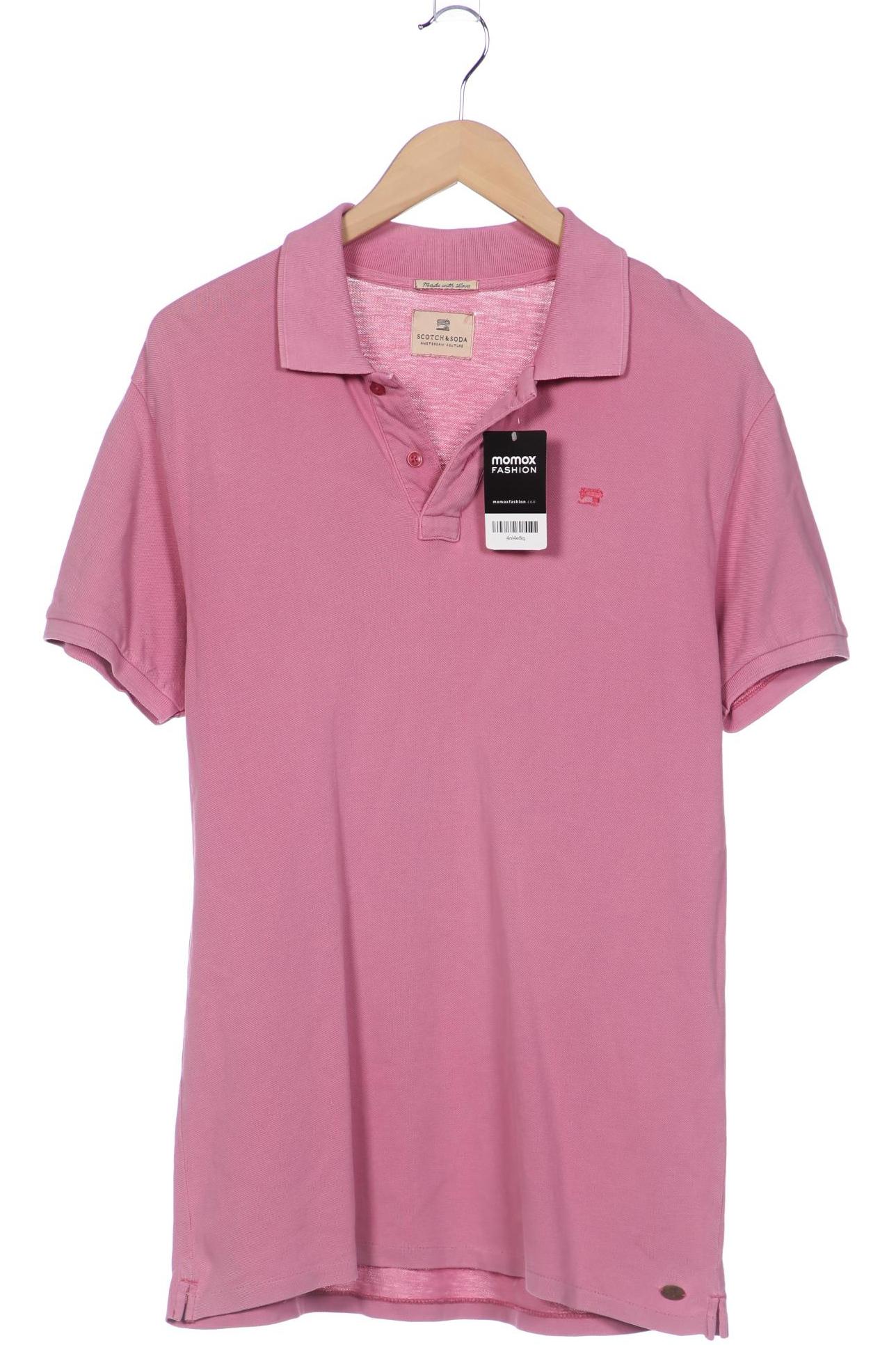 Scotch & Soda Herren Poloshirt, pink von Scotch & Soda