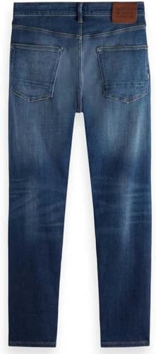 Scotch & Soda Herren Ralston Regular Slim Fit Jeans, Now for Blauw 6266, 30/34 von Scotch & Soda