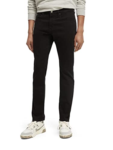 Scotch & Soda Herren Ralston Regular Fit Jeans, Stay Black 1362, 30W / 34L von Scotch & Soda