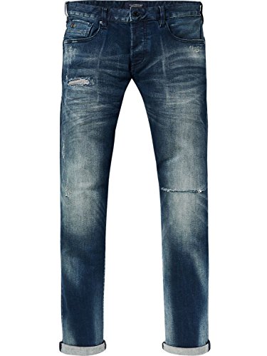 Scotch & Soda Herren Ralston Slim Jeans, Blau (Flying Dutchman 1850), 34W / 32L von Scotch & Soda