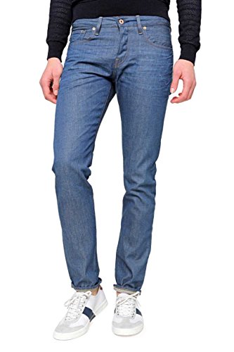 Scotch & Soda Herren Slim Jeanshose Ralston – Keep it Dry, Gr. W33/L32, Blau (denim blue 48) von Scotch & Soda