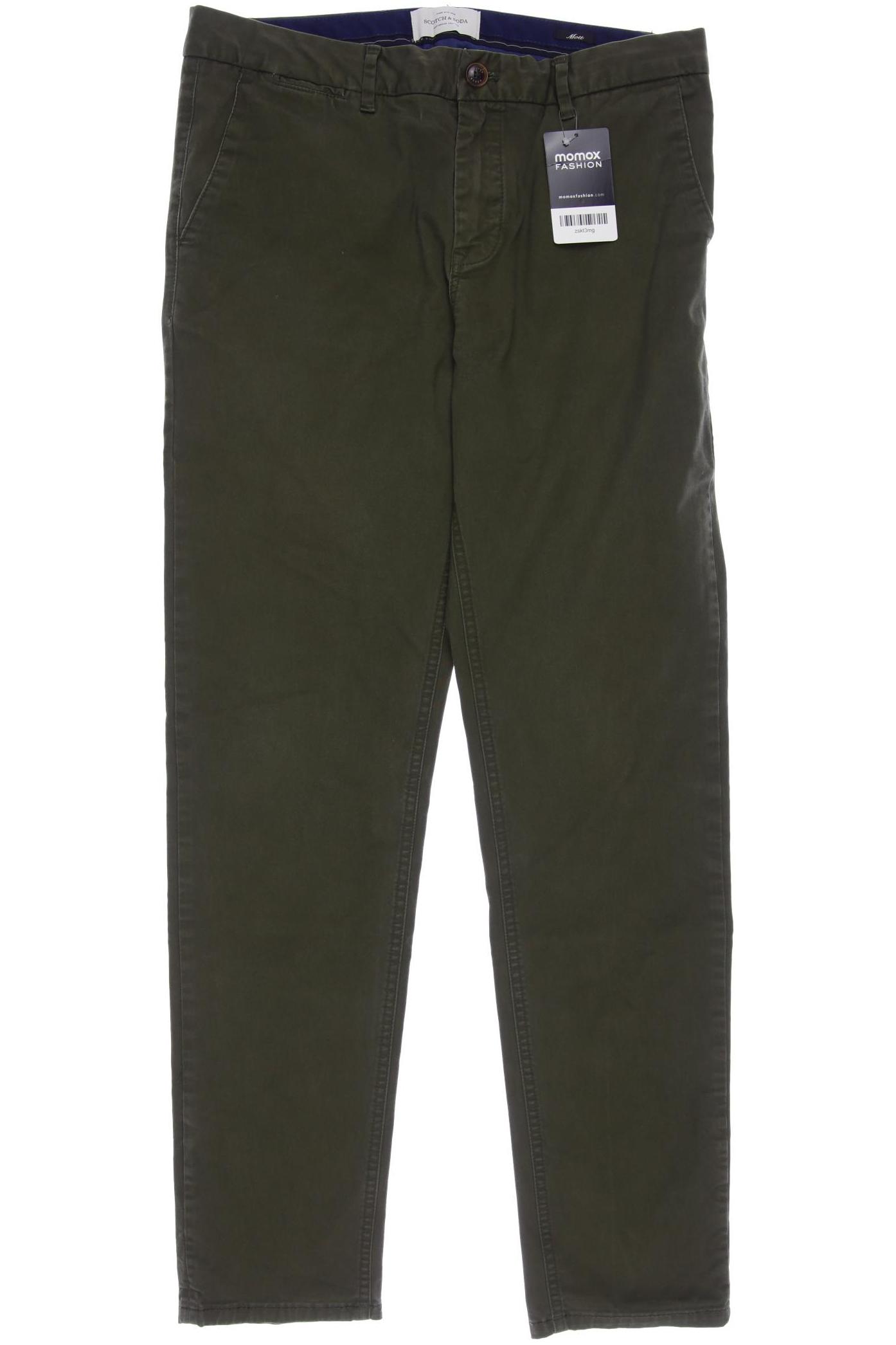 Scotch & Soda Herren Stoffhose, grün von Scotch & Soda