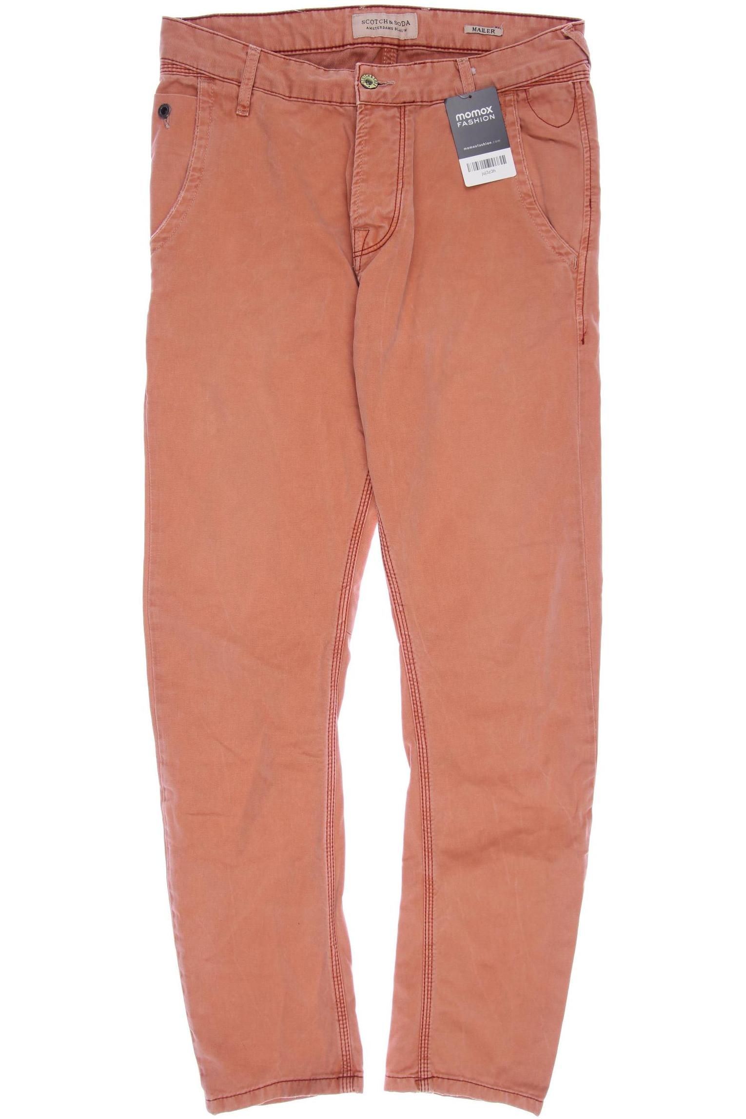 Scotch & Soda Herren Stoffhose, orange von Scotch & Soda