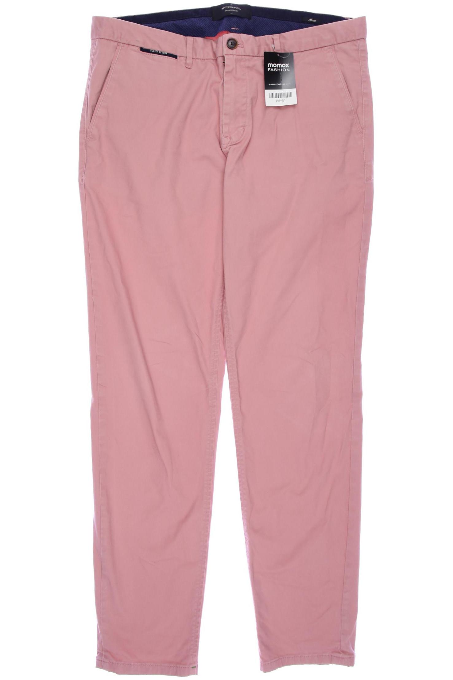 Scotch & Soda Herren Stoffhose, pink von Scotch & Soda