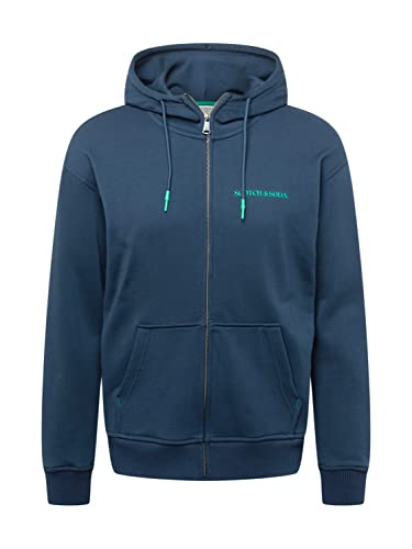 Scotch & Soda Herren Sweatjacke marine/aqua M von Scotch & Soda