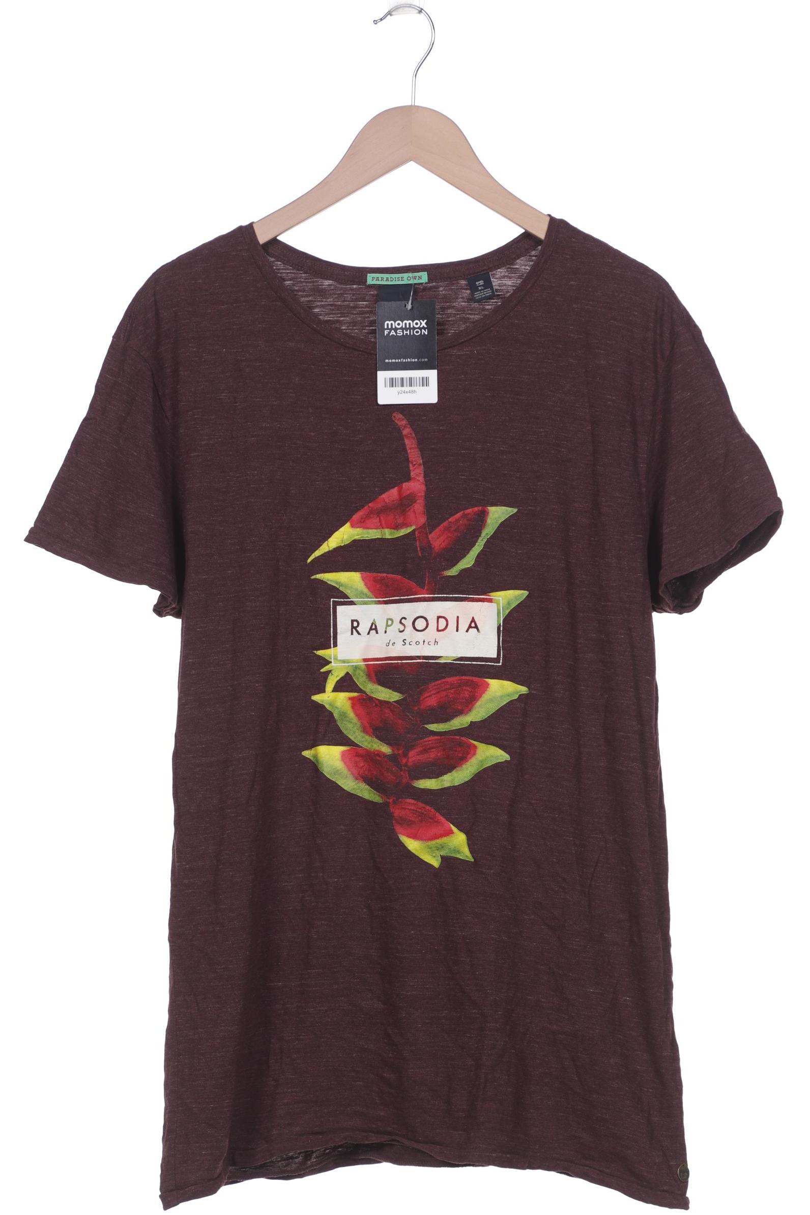 Scotch & Soda Herren T-Shirt, bordeaux von Scotch & Soda