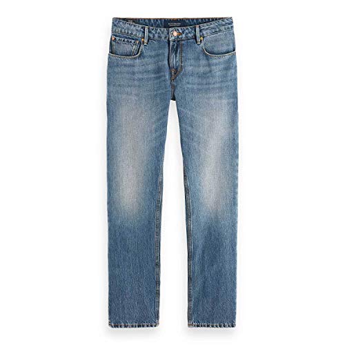 Scotch & Soda Herren Tye Plus Straight Jeans, Blau (Factory Stamp 3420), 30W / 32L von Scotch & Soda