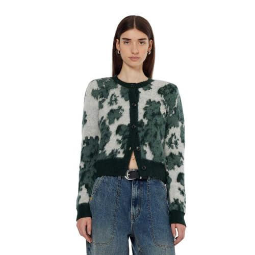 Scotch & Soda Jacquard Crew Neck Cardigan von Scotch & Soda