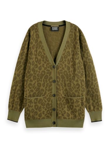 Scotch & Soda Jacquard Relaxed Cardigan von Scotch & Soda