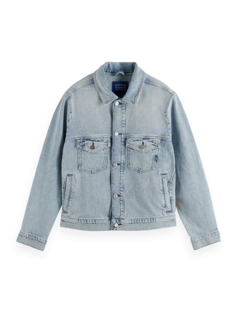 Scotch & Soda - Jeansjacke im Regular Fit blau - Gr. - M von Scotch & Soda