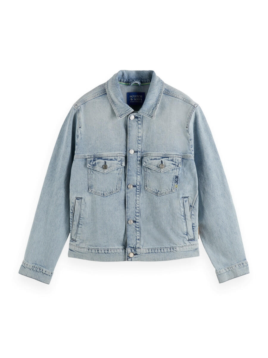 Scotch & Soda - Jeansjacke im Regular Fit blau - Gr. - XXL von Scotch & Soda