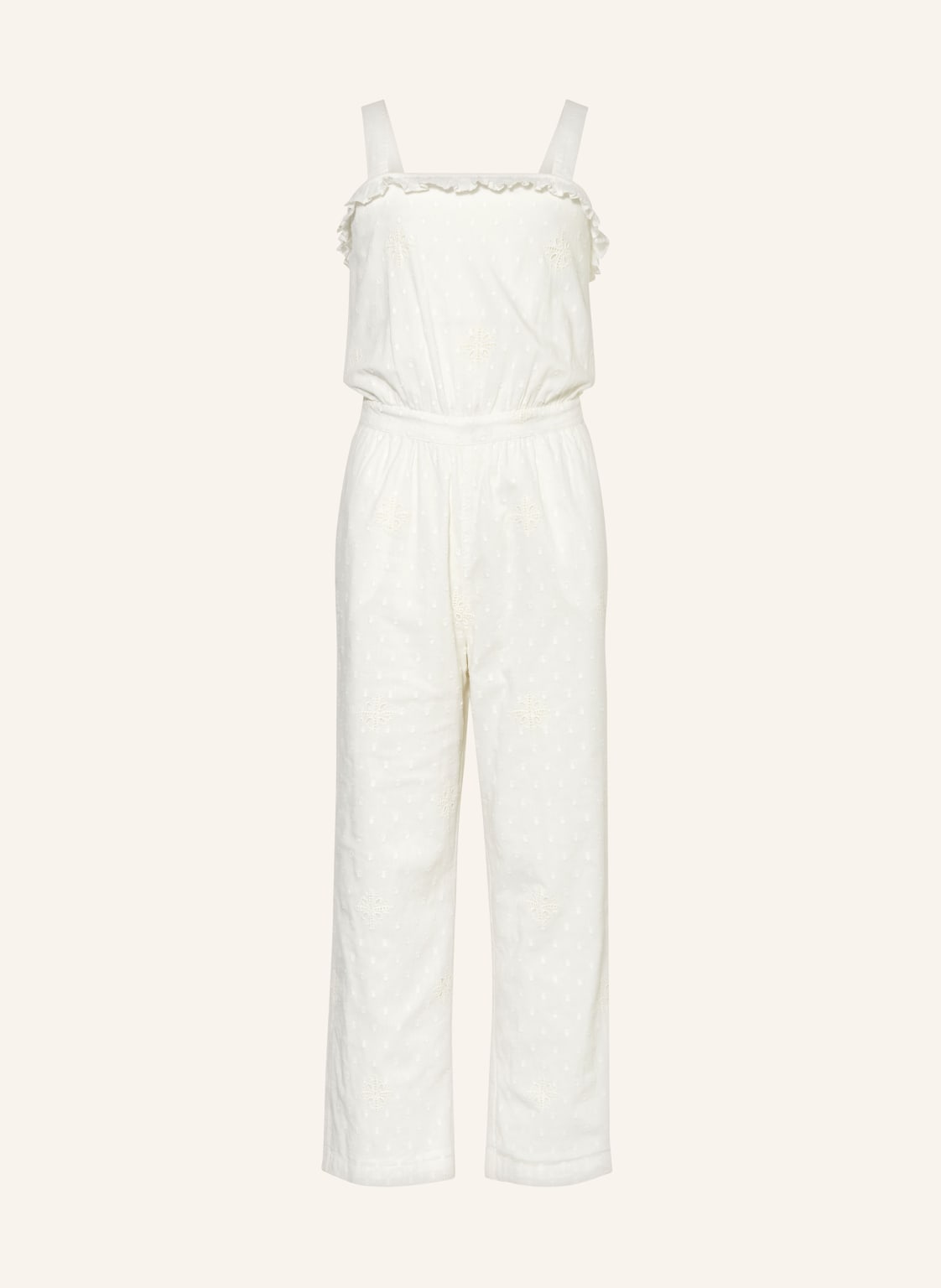 Scotch & Soda Jumpsuit Mit Lochspitze weiss von Scotch & Soda