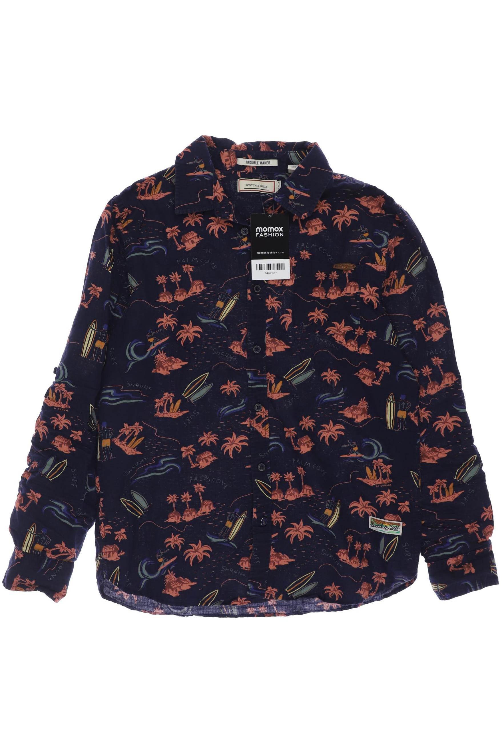 Scotch & Soda Jungen Hemd, marineblau von Scotch & Soda