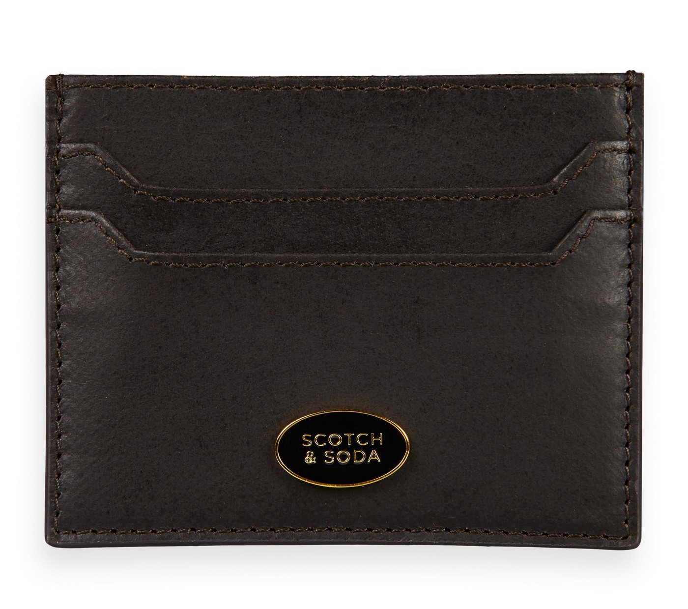 Scotch & Soda Kartenetui, aus echtem Rindsleder von Scotch & Soda