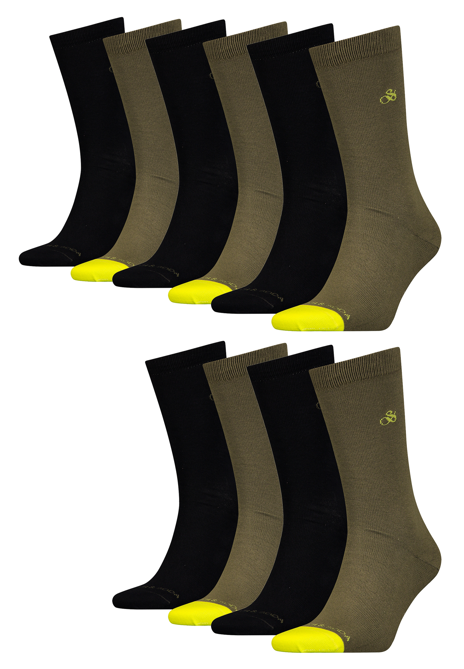 Scotch & Soda Klassische Business Herrensocken im 10er Pack von Scotch & Soda