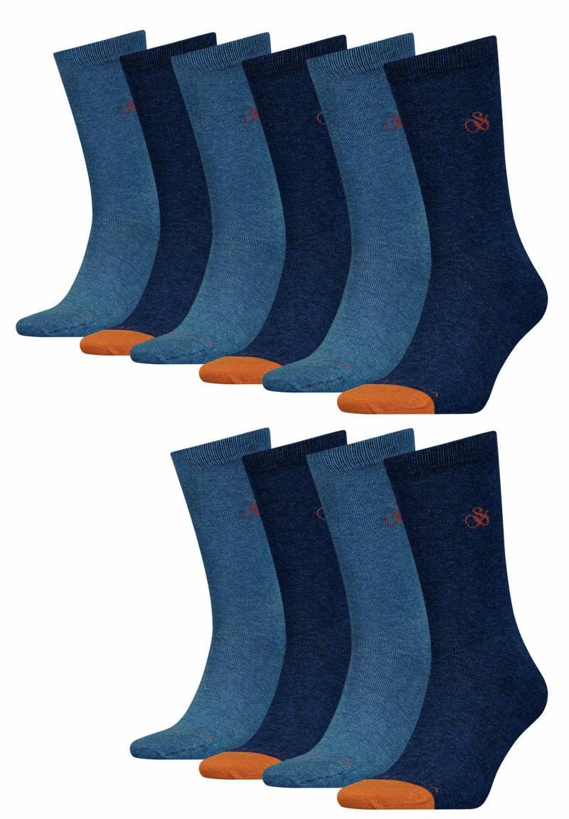 Scotch & Soda Klassische Business Herrensocken im 10er Pack von Scotch & Soda