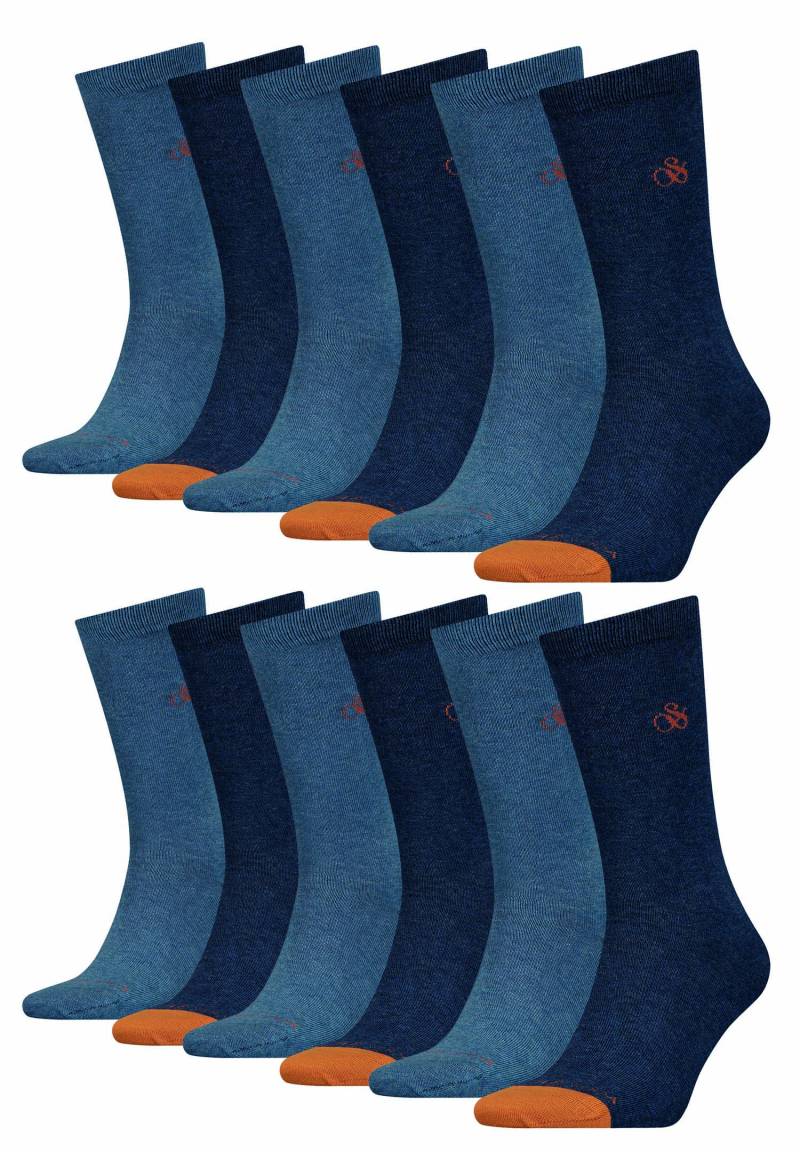 Scotch & Soda Klassische Business Herrensocken im 12er Pack von Scotch & Soda