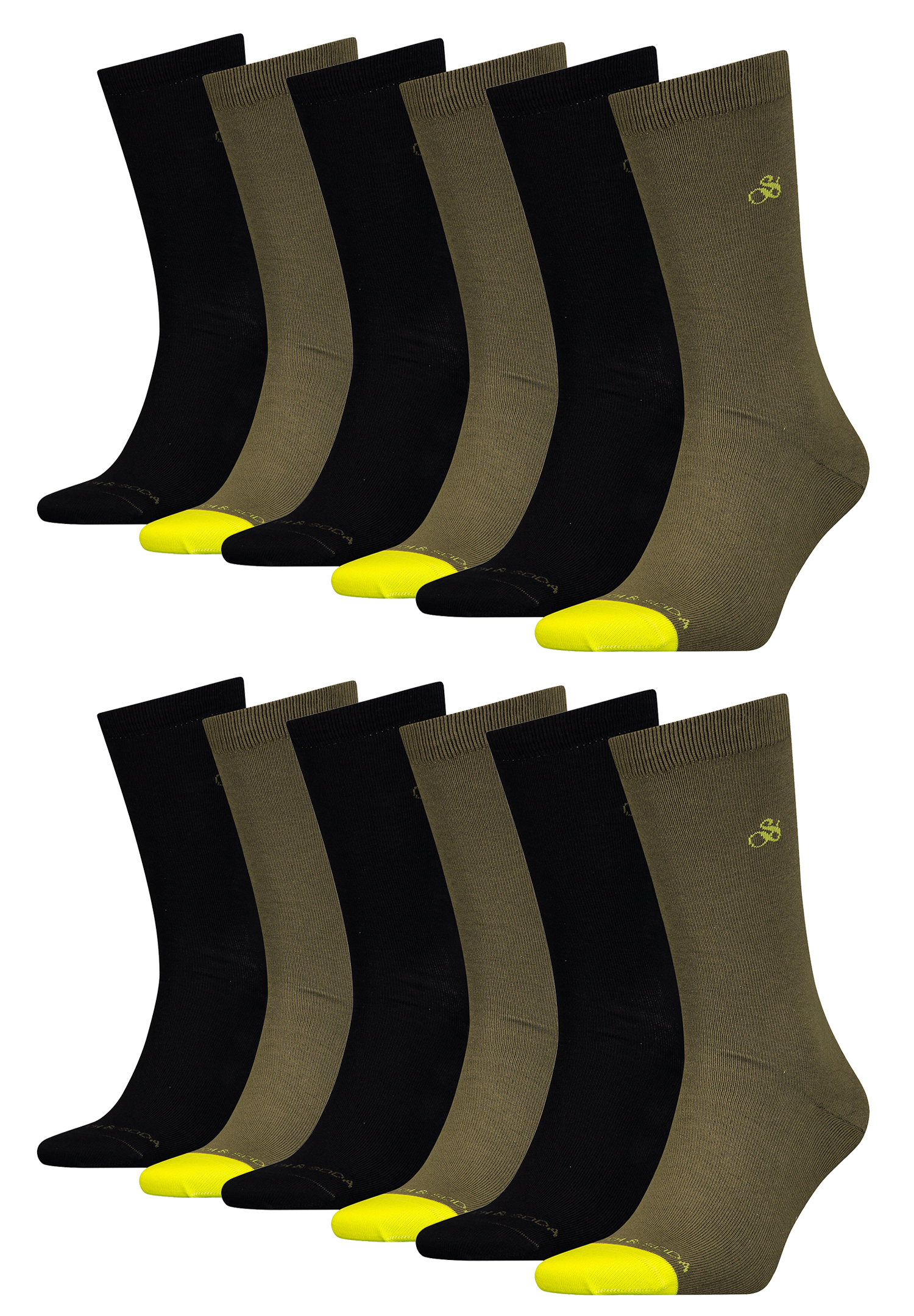 Scotch & Soda Klassische Business Herrensocken im 12er Pack von Scotch & Soda