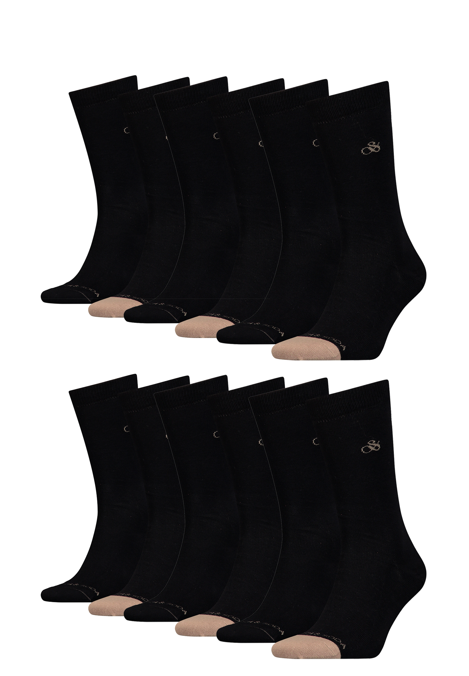 Scotch & Soda Klassische Business Herrensocken im 12er Pack von Scotch & Soda