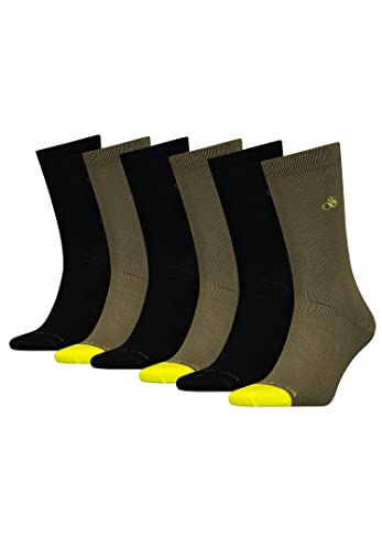 Scotch & Soda Klassische Business Herrensocken im 6er Pack, Farbe:olive, Socken & Strümpfe:39-42 von Scotch & Soda