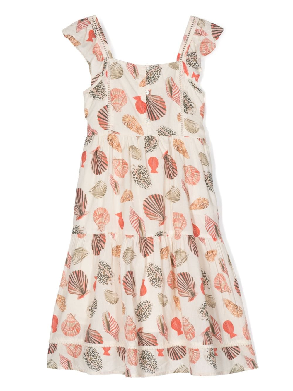 Scotch & Soda Kleid mit Meerestiere-Print - Nude von Scotch & Soda