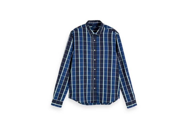 Scotch & Soda Kurzarmhemd Scotch & Soda Herren Langarm Hemd Beach Summer Check Shirt 155149 von Scotch & Soda