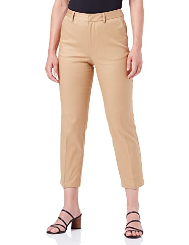 Scotch & Soda Maison Damen Abott-Mid Rise Tapered Chino In Organic Cotton Hose, Sand 0137, 24/30 von Scotch & Soda