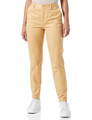 Scotch & Soda Maison Damen Bell Slim-Fit Chino In Mercerized Organic Cotton Hose, Desert 0136, 26/32 von Scotch & Soda