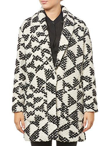 Scotch & Soda Maison Damen Mantel 127859, Gr. 40 (Herstellergröße: 3), Mehrfarbig (combo B) von Scotch & Soda
