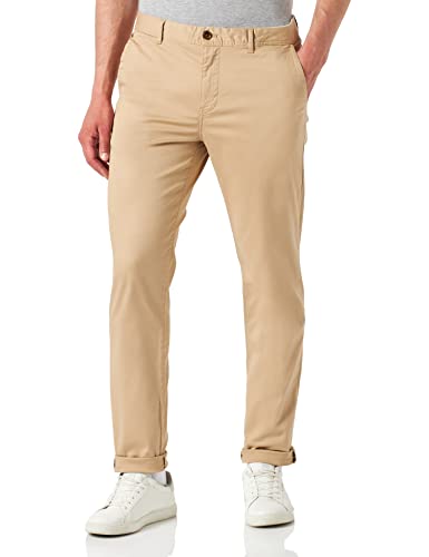 Scotch & Soda Herren Stuart - Regular Slim Fit Organic Cotton Casual Pants, Sand 0137, 31W / 32L EU von Scotch & Soda