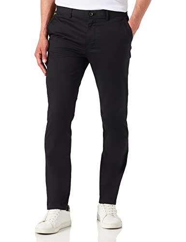 Scotch & Soda Men's Stuart-Regular Slim Fit Chino Casual Pants, Black 0008, 28/30 von Scotch & Soda