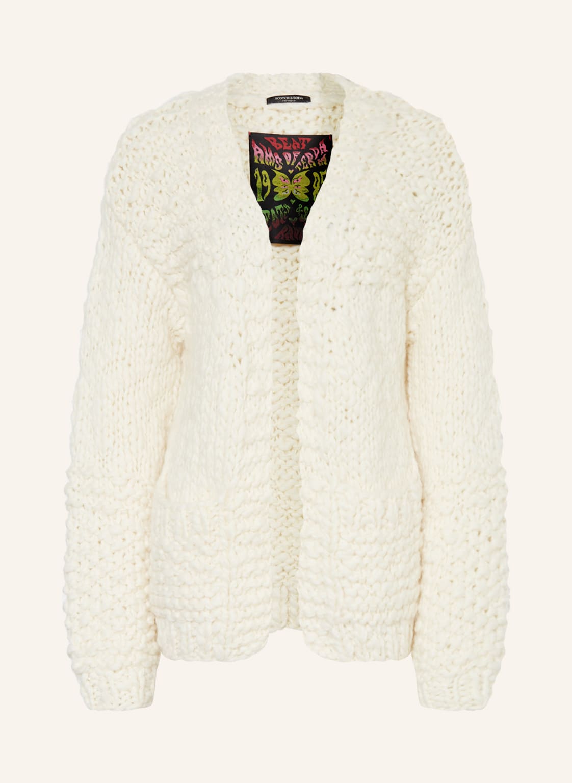 Scotch & Soda Oversized-Strickhülle weiss von Scotch & Soda