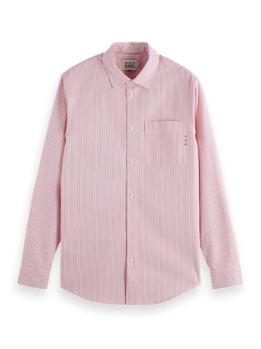 Scotch & Soda Oxford Shirt Herren Hemd, Paprika Stripe, XXL von Scotch & Soda