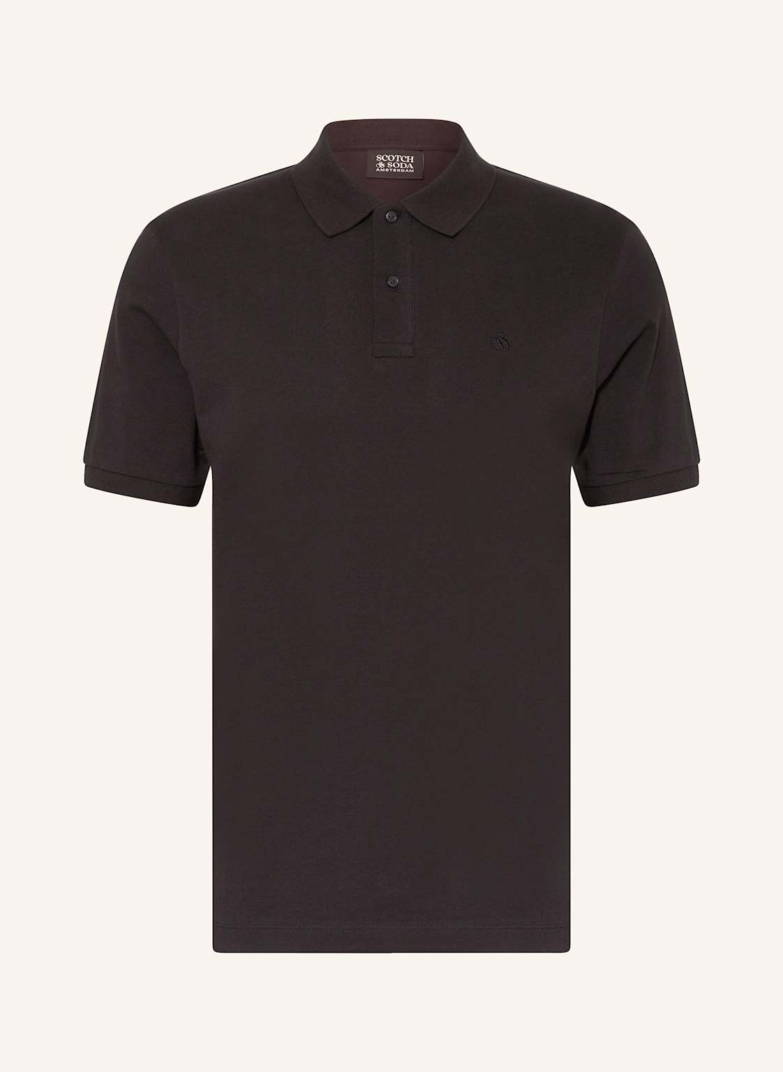 Scotch & Soda Pique-Poloshirt schwarz Scotch & Soda Pique-Poloshirt schwarz von Scotch & Soda