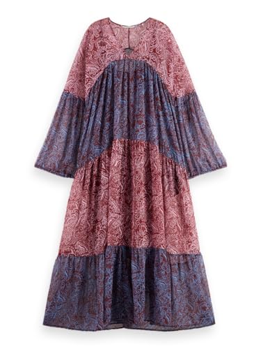 Scotch & Soda Printed Fil Coupe Maxi Dress von Scotch & Soda