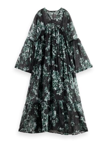 Scotch & Soda Printed Fil Coupe Maxi Dress von Scotch & Soda