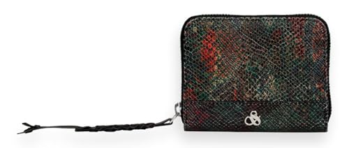 Scotch & Soda Printed Leather Wallet Snake von Scotch & Soda