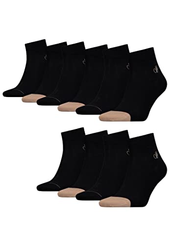 Scotch & Soda Quarter Socken für Herren im 10er Pack, Farbe:Black, Socken & Strümpfe:39-42 von Scotch & Soda