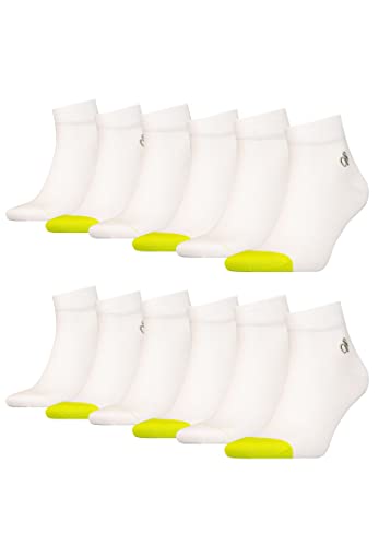 Scotch & Soda Quarter Socken für Herren im 12er Pack, Farbe:White, Socken & Strümpfe:39-42 von Scotch & Soda