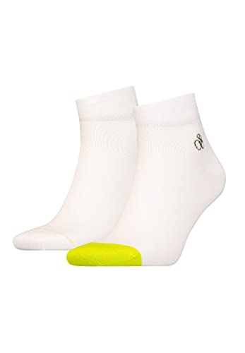 Scotch & Soda Quarter Socken für Herren im 2er Pack, Farbe:White, Socken & Strümpfe:43-46 von Scotch & Soda