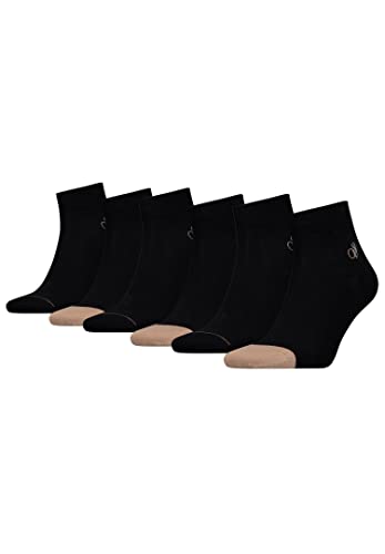 Scotch & Soda Quarter Socken für Herren im 6er Pack, Farbe:Black, Socken & Strümpfe:43-46 von Scotch & Soda