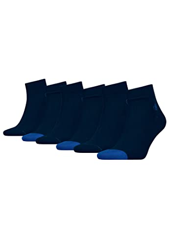 Scotch & Soda Quarter Socken für Herren im 6er Pack, Farbe:Navy, Socken & Strümpfe:43-46 von Scotch & Soda