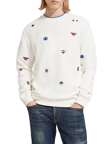 Scotch & Soda Regular - fit AOP Embroidery Sweatshirt von Scotch & Soda